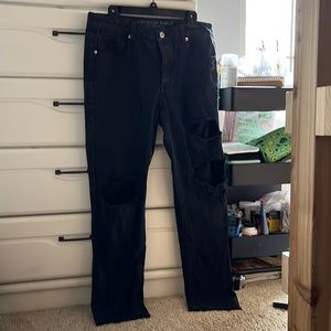 black distressed jeans american eagle 10L